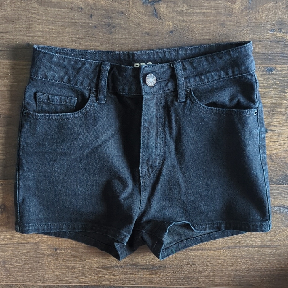 BDG Black High Rise Shorie Shorts